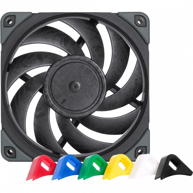 Кулер для корпуса Noctua NF-A12x25 PWM chromax.black.swap — для бизнеса и офиса Кулер для корпуса Noctua NF-A12x25 PWM chromax.black.swap — для бизнеса и офиса