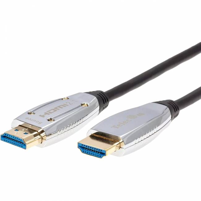 Активный оптический кабель HDMI 19M/M,ver. 2.1, 8K@60 Hz 20m Telecom <TCG2120-20M> Telecom TCG2120-20M — для бизнеса и офиса
