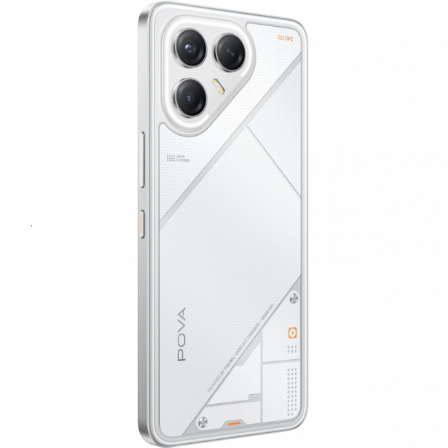 Смартфон TECNO LJ9 256+8 GEEK WHITE — для бизнеса и офиса