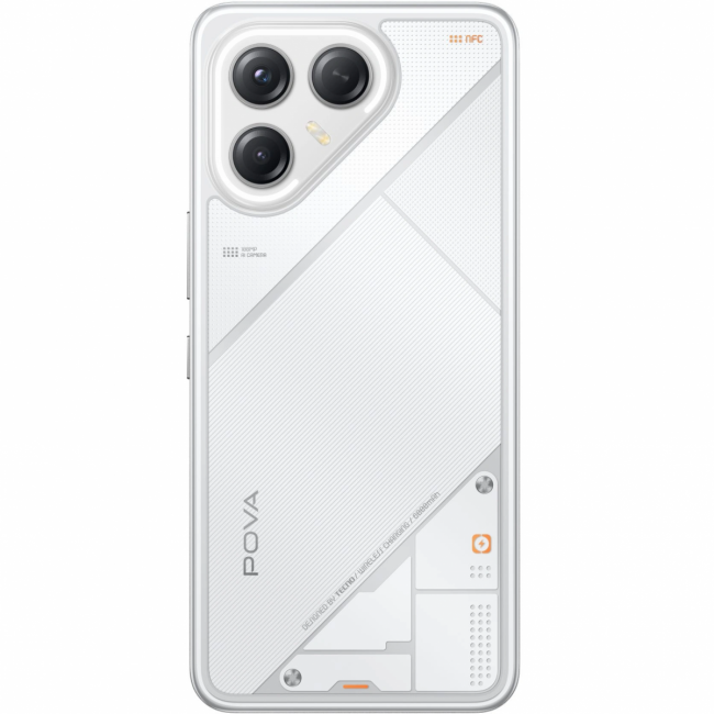 Смартфон TECNO LJ9 256+8 GEEK WHITE — для бизнеса и офиса
