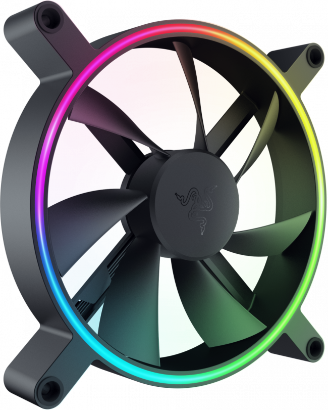 Кулер Razer Kunai Chroma RGB 140MM LED PWM Performance Fan - 3 Fans - FRML Packaging Razer Kunai Chroma - 140mm - 3 Fans — для бизнеса и офиса Кулер Razer Kunai Chroma RGB 140MM LED PWM Performance Fan - 3 Fans - FRML Packaging Razer Kunai Chroma - 140mm - 3 Fans — для бизнеса и офиса