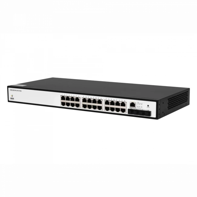 Коммутатор SNR SNR-S5210G-24TX-POE — для бизнеса и офиса