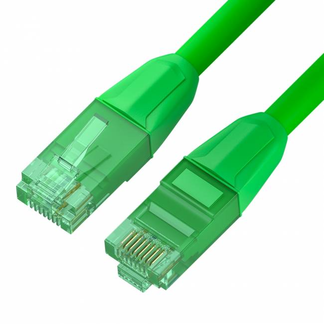 GCR Патч-корд прямой 0.5m LSZH UTP кат.6, зеленый, 24 AWG, литой без фиксатора, ethernet high speed, RJ45, T568B, GCR-52765 Greenconnect GCR-52765 — для бизнеса и офиса GCR Патч-корд прямой 0.5m LSZH UTP кат.6, зеленый, 24 AWG, литой без фиксатора, ethernet high speed, RJ45, T568B, GCR-52765 Greenconnect GCR-52765 — для бизнеса и офиса
