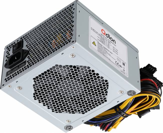 Блок питания 500Вт FSP QDION QD-500PNR 80+ ATX — для бизнеса и офиса Блок питания 500Вт FSP QDION QD-500PNR 80+ ATX — для бизнеса и офиса