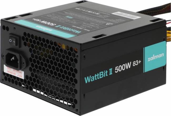 Блок питания Zalman ZM500-XEII — для бизнеса и офиса Блок питания Zalman ZM500-XEII — для бизнеса и офиса