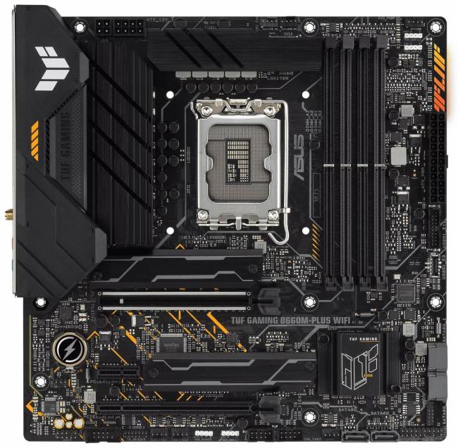 Материнская плата ASUS TUF GAMING B660M-PLUS WIFI — для бизнеса и офиса Материнская плата ASUS TUF GAMING B660M-PLUS WIFI — для бизнеса и офиса