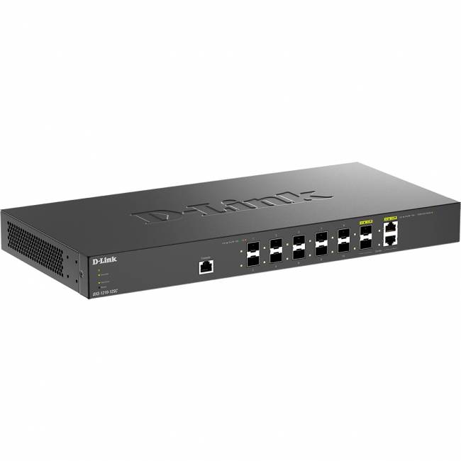 Коммутатор D-Link DXS-1210-12SC/B1A — для бизнеса и офиса Коммутатор D-Link DXS-1210-12SC/B1A — для бизнеса и офиса