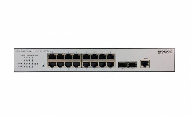 Коммутатор Origo OS3118/A1A — для бизнеса и офиса Коммутатор Origo OS3118/A1A — для бизнеса и офиса