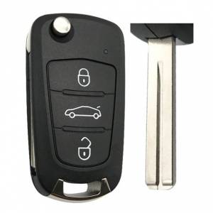 Корпус выкидного ключа Great Wall Motors (GWM) 3 кнопки, с лого