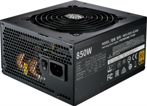 Блок питания 850 Ватт Cooler Master MWE Gold 850 V2 Full Modular