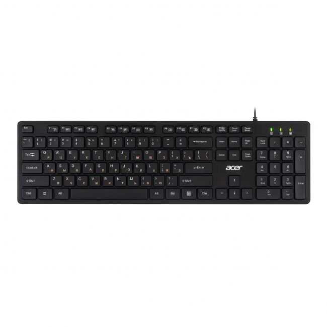 Клавиатура Acer OKW122 (ZL.KBDEE.00C) — для бизнеса и офиса Клавиатура Acer OKW122 (ZL.KBDEE.00C) — для бизнеса и офиса