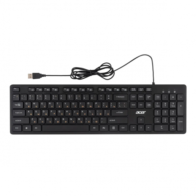 Клавиатура Acer OKW122 (ZL.KBDEE.00C) — для бизнеса и офиса Клавиатура Acer OKW122 (ZL.KBDEE.00C) — для бизнеса и офиса
