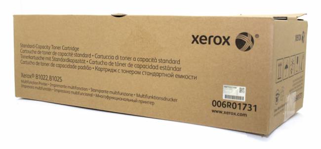 Тонер-картридж Xerox B1022/1025, 13,7К (O) 006R01731 — для бизнеса и офиса Тонер-картридж Xerox B1022/1025, 13,7К (O) 006R01731 — для бизнеса и офиса