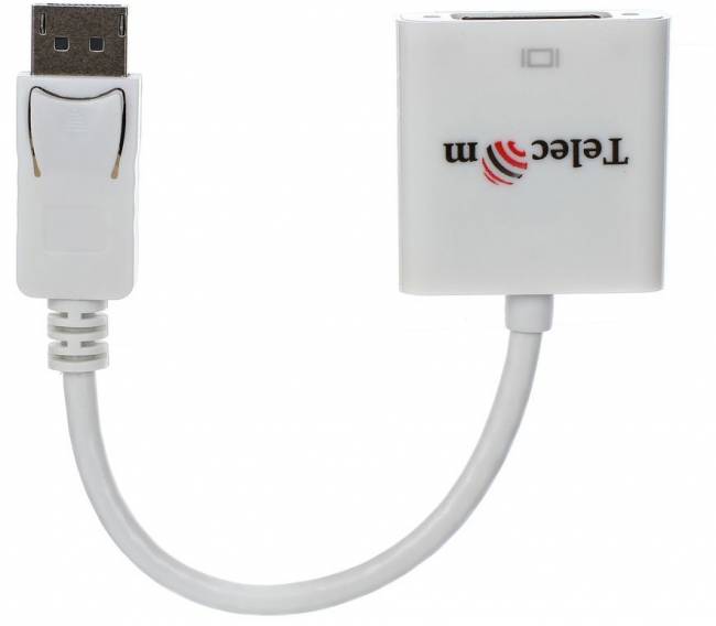Кабель-переходник DP --> DVI-F 0,2m , Telecom (TA557) Telecom DP — DVI-F 0,2m — для бизнеса и офиса Кабель-переходник DP --> DVI-F 0,2m , Telecom (TA557) Telecom DP — DVI-F 0,2m — для бизнеса и офиса