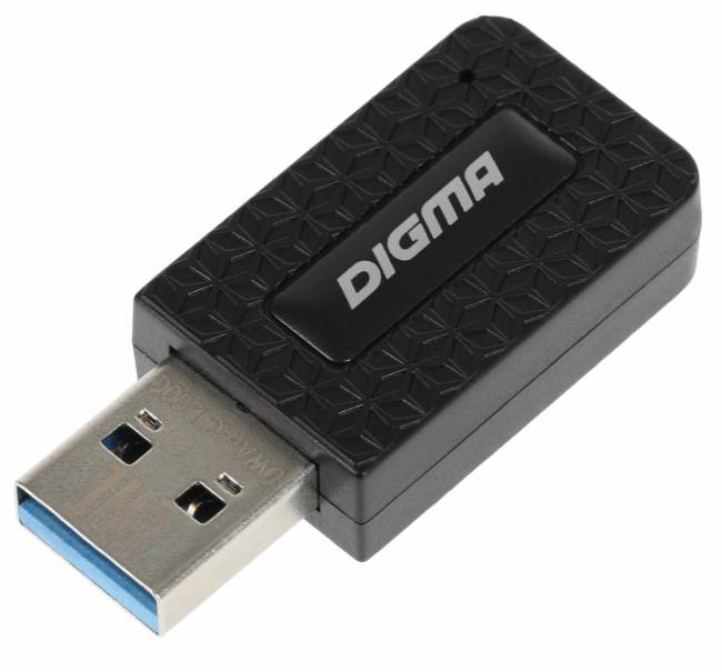 Сетевой адаптер Wi-Fi Digma DWA-AC1300C — для бизнеса и офиса Сетевой адаптер Wi-Fi Digma DWA-AC1300C — для бизнеса и офиса