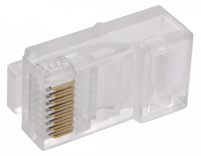 Разъём RJ-45 UTP для кабеля кат. 5Е GENERICA ITK CS3-1C5EU-G — для бизнеса и офиса Разъём RJ-45 UTP для кабеля кат. 5Е GENERICA ITK CS3-1C5EU-G — для бизнеса и офиса