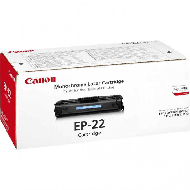 Тонер-картридж CANON EP-22 (1550A003) — для бизнеса и офиса