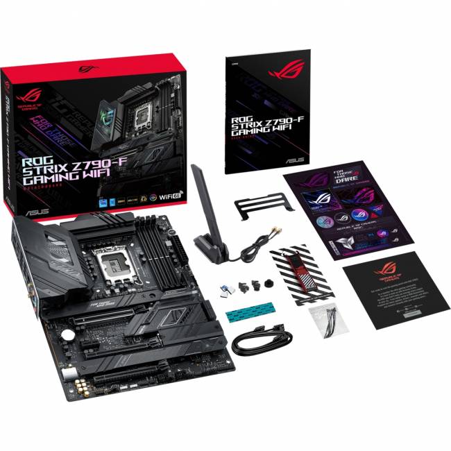 Материнская плата ASUS ROG STRIX Z790-F GAMING WIFI (90MB1CP0-M0EAY0) — для бизнеса и офиса Материнская плата ASUS ROG STRIX Z790-F GAMING WIFI (90MB1CP0-M0EAY0) — для бизнеса и офиса