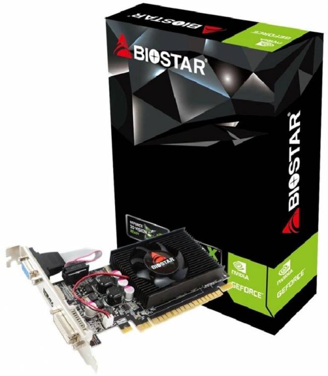 Видеокарта Biostar Microtech Netherlands B.V. VN2103NHG6 — для бизнеса и офиса Видеокарта Biostar Microtech Netherlands B.V. VN2103NHG6 — для бизнеса и офиса