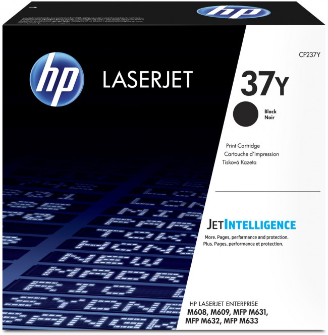 Тонер-картридж HP 37Y Black Original LaserJet JetEnterprise Toner Cartridge (CF237Y) — для бизнеса и офиса