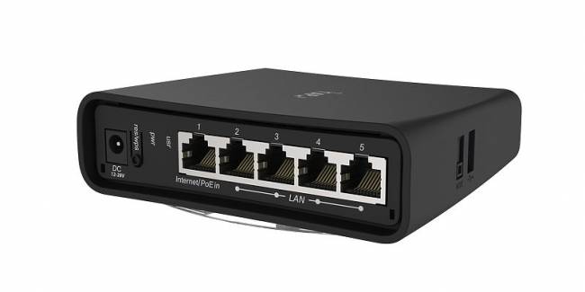 Маршрутизатор Mikrotik RBD52G-5HacD2HnD-TC — для бизнеса и офиса