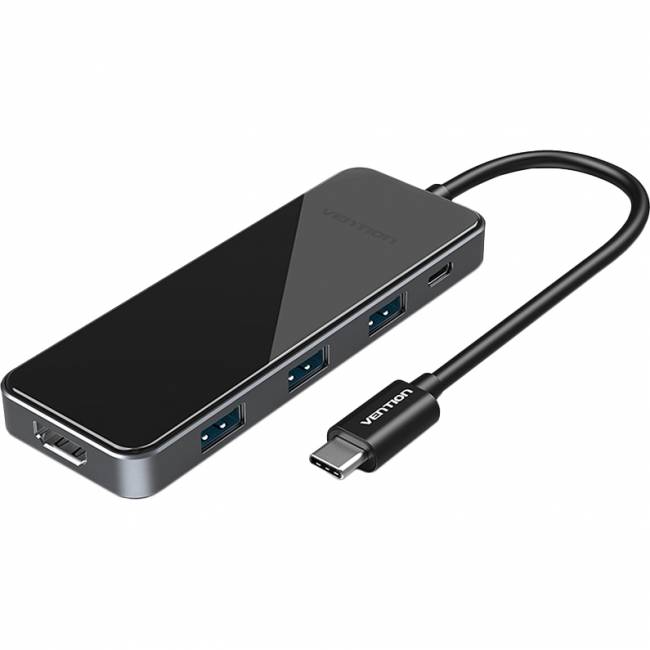 Мультифункциональный хаб Vention USB-C > HDMI v2.0/3xUSB 3.0 OTG/PD Мультифункциональный хаб Vention USB 3.1 M/HDMI 19F/VGA 15F/USB 3.0 Type C F x 3 (THPBB) — для бизнеса и офиса Мультифункциональный хаб Vention USB-C > HDMI v2.0/3xUSB 3.0 OTG/PD Мультифункциональный хаб Vention USB 3.1 M/HDMI 19F/VGA 15F/USB 3.0 Type C F x 3 (THPBB) — для бизнеса и офиса