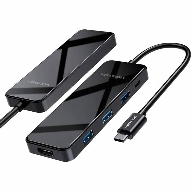 Мультифункциональный хаб Vention USB-C > HDMI v2.0/3xUSB 3.0 OTG/PD Мультифункциональный хаб Vention USB 3.1 M/HDMI 19F/VGA 15F/USB 3.0 Type C F x 3 (THPBB) — для бизнеса и офиса Мультифункциональный хаб Vention USB-C > HDMI v2.0/3xUSB 3.0 OTG/PD Мультифункциональный хаб Vention USB 3.1 M/HDMI 19F/VGA 15F/USB 3.0 Type C F x 3 (THPBB) — для бизнеса и офиса