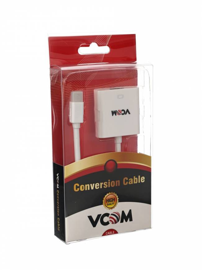 Кабель-переходник Mini DisplayPort (M)-> HDMI (F) VCOM <VHD6055> VCOM Mini DisplayPort (M) — HDMI (F) — для бизнеса и офиса Кабель-переходник Mini DisplayPort (M)-> HDMI (F) VCOM <VHD6055> VCOM Mini DisplayPort (M) — HDMI (F) — для бизнеса и офиса