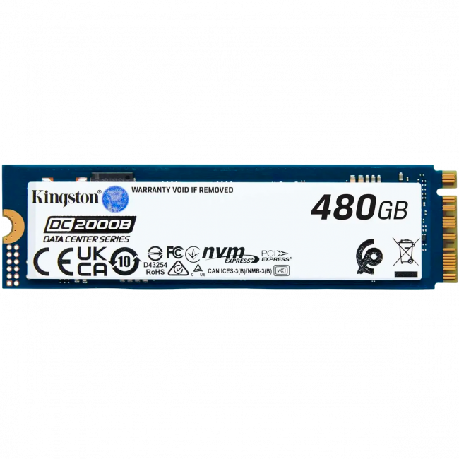 Твердотельный накопитель Kingston SEDC2000BM8/480G — для бизнеса и офиса Твердотельный накопитель Kingston SEDC2000BM8/480G — для бизнеса и офиса