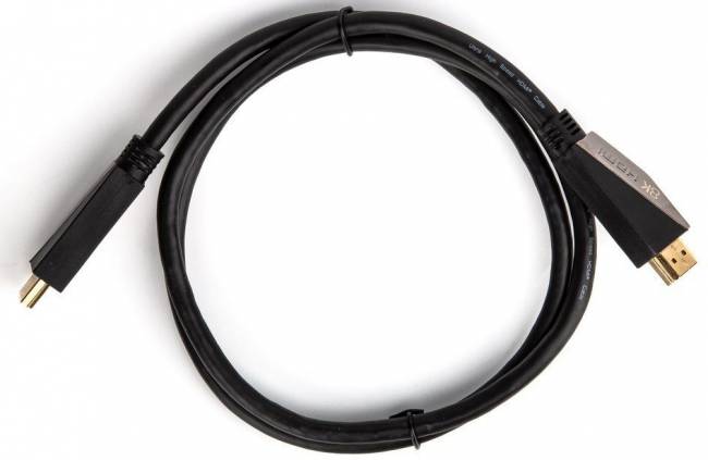 Кабель HDMI 19M/M,ver. 2.1, 8K@60 Hz 1m VCOM <CG860-1M> VCOM HDMI (m) - HDMI (m) 1м — для бизнеса и офиса