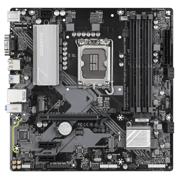Материнская плата GIGABYTE B760M D3HP DDR4 — для бизнеса и офиса Материнская плата GIGABYTE B760M D3HP DDR4 — для бизнеса и офиса