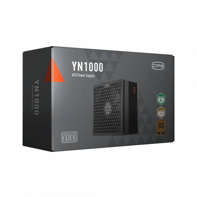 Блок питания ПК PcCooler P5-YN1000-G1F — для бизнеса и офиса Блок питания ПК PcCooler P5-YN1000-G1F — для бизнеса и офиса