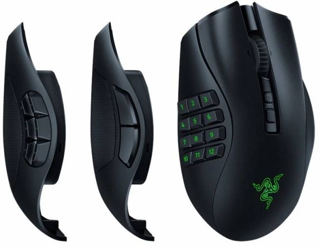 Игровая мышь Razer Naga V2 Pro Razer RZ01-04400100-R3G1 — для бизнеса и офиса Игровая мышь Razer Naga V2 Pro Razer RZ01-04400100-R3G1 — для бизнеса и офиса
