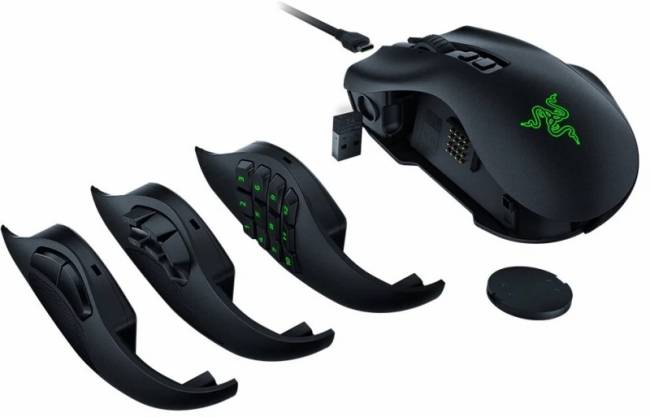 Игровая мышь Razer Naga V2 Pro Razer RZ01-04400100-R3G1 — для бизнеса и офиса Игровая мышь Razer Naga V2 Pro Razer RZ01-04400100-R3G1 — для бизнеса и офиса