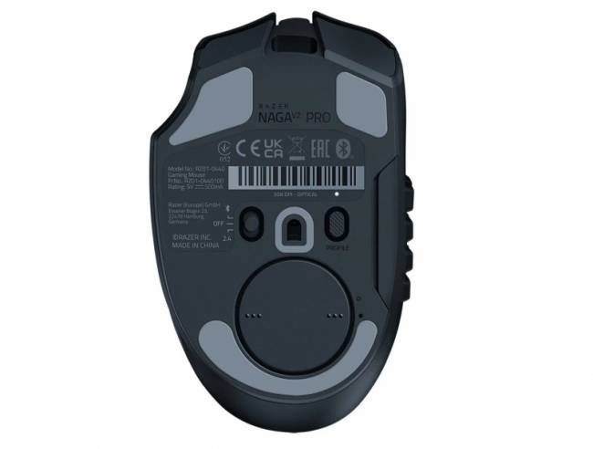 Игровая мышь Razer Naga V2 Pro Razer RZ01-04400100-R3G1 — для бизнеса и офиса Игровая мышь Razer Naga V2 Pro Razer RZ01-04400100-R3G1 — для бизнеса и офиса