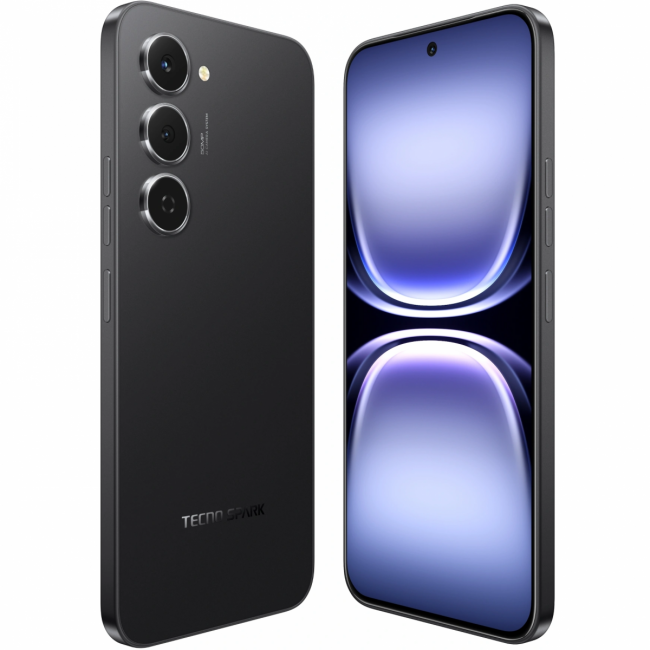 Смартфон TECNO KM6 128+8 INK BLACK — для бизнеса и офиса
