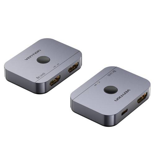 Переключатель - разветвитель Vention HDMI v2.1 двунаправленный 2x1/1x2 Vention AKPH0 — для бизнеса и офиса Переключатель - разветвитель Vention HDMI v2.1 двунаправленный 2x1/1x2 Vention AKPH0 — для бизнеса и офиса