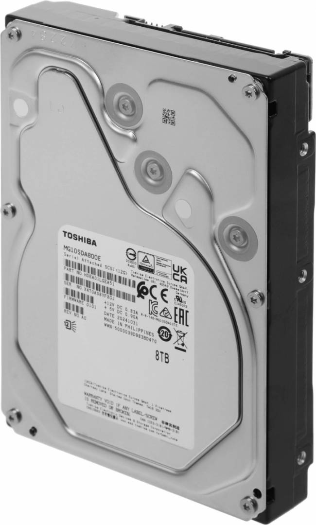 Жесткий диск Toshiba MG10SDA800E — для бизнеса и офиса Жесткий диск Toshiba MG10SDA800E — для бизнеса и офиса