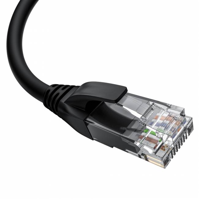 GCR Патч-корд прямой 0.5m UTP кат.5e, черный, верхний угол, литой, ethernet high speed, RJ45, T568B, GCR-53198 Greenconnect RJ45(m) - RJ45(m) Cat. 5e 0.5м чёрный — для бизнеса и офиса GCR Патч-корд прямой 0.5m UTP кат.5e, черный, верхний угол, литой, ethernet high speed, RJ45, T568B, GCR-53198 Greenconnect RJ45(m) - RJ45(m) Cat. 5e 0.5м чёрный — для бизнеса и офиса