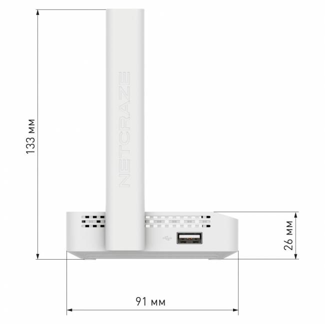 Маршрутизатор Netcraze Netcraze Launcher (NC-1221) — для бизнеса и офиса Маршрутизатор Netcraze Netcraze Launcher (NC-1221) — для бизнеса и офиса