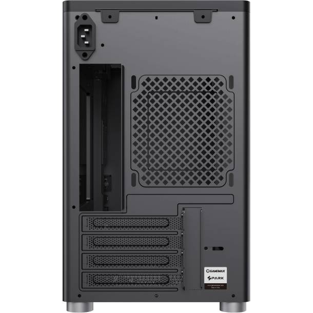 Компьютерный корпус, без блока питания mATX GameMax Spark Black — для бизнеса и офиса Компьютерный корпус, без блока питания mATX GameMax Spark Black — для бизнеса и офиса