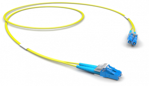 Оптический патчкорд LC-UPC/LC-UPC Duplex, 09/125 OS2, тип S, LSZH, 3 м Patchwork Оптический патчкорд