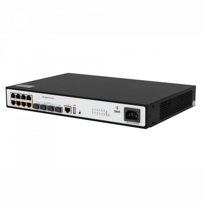 Коммутатор SNR SNR-S2989G-8TX-POE — для бизнеса и офиса Коммутатор SNR SNR-S2989G-8TX-POE — для бизнеса и офиса