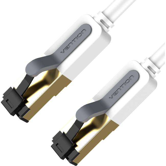 Патч-корд Vention прямой SFTP cat.7 RJ45 - 1м. Серый Vention ICDHF — для бизнеса и офиса