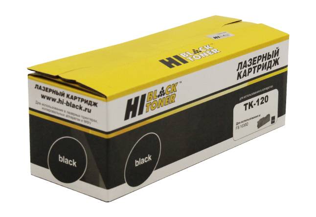 Тонер-картридж Hi-Black (HB-TK-120) для Kyocera FS-1030D/DN, 7,2K — для бизнеса и офиса Тонер-картридж Hi-Black (HB-TK-120) для Kyocera FS-1030D/DN, 7,2K — для бизнеса и офиса
