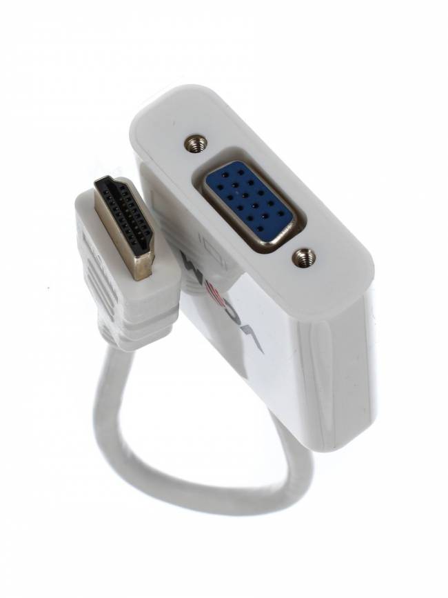Кабель-переходник HDMI(M) ---> VGA(F)  VCOM <CG558> VCOM HDMI(M)  —  VGA(F) — для бизнеса и офиса