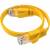 GCR Патч-корд PROF плоский прямой 1.5m, UTP медь кат.6, желтый, 30 AWG, ethernet high speed 10 Гбит/с, RJ45, T568B, GCR-52824 Greenconnect GCR-52824 — для бизнеса и офиса