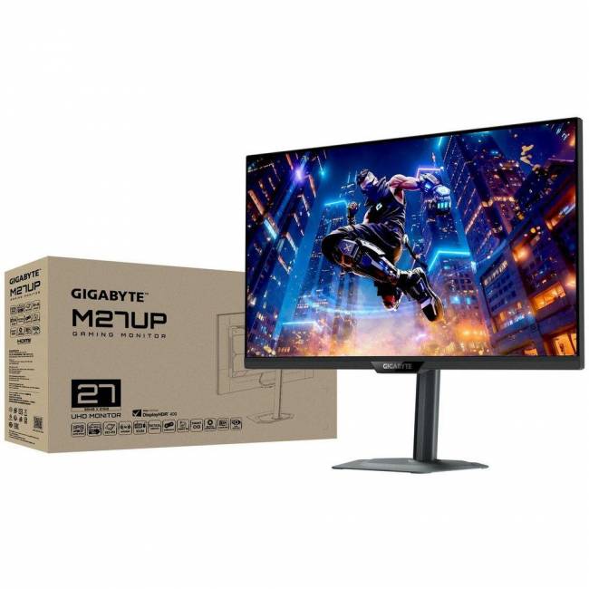 Монитор 27" Gigabyte M27UP EK — для бизнеса и офиса Монитор 27" Gigabyte M27UP EK — для бизнеса и офиса