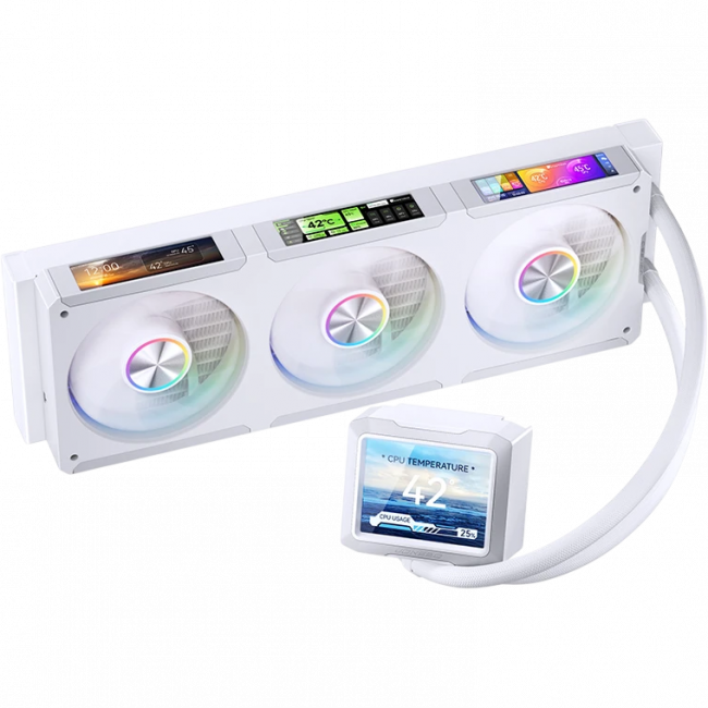 Система жидкостного охлаждения JONSBO TF3-360SCB White — для бизнеса и офиса