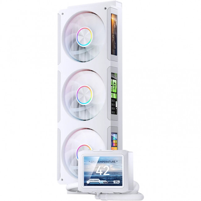 Система жидкостного охлаждения JONSBO TF3-360SCB White — для бизнеса и офиса